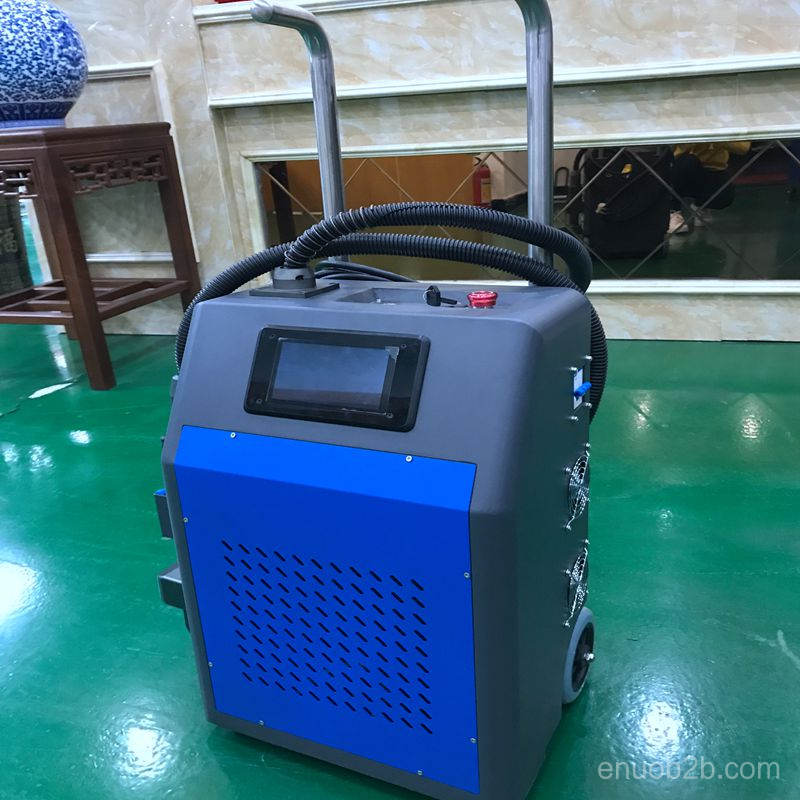 高速清洗不銹鋼涂層金屬激光清洗機手持式激光除銹機器