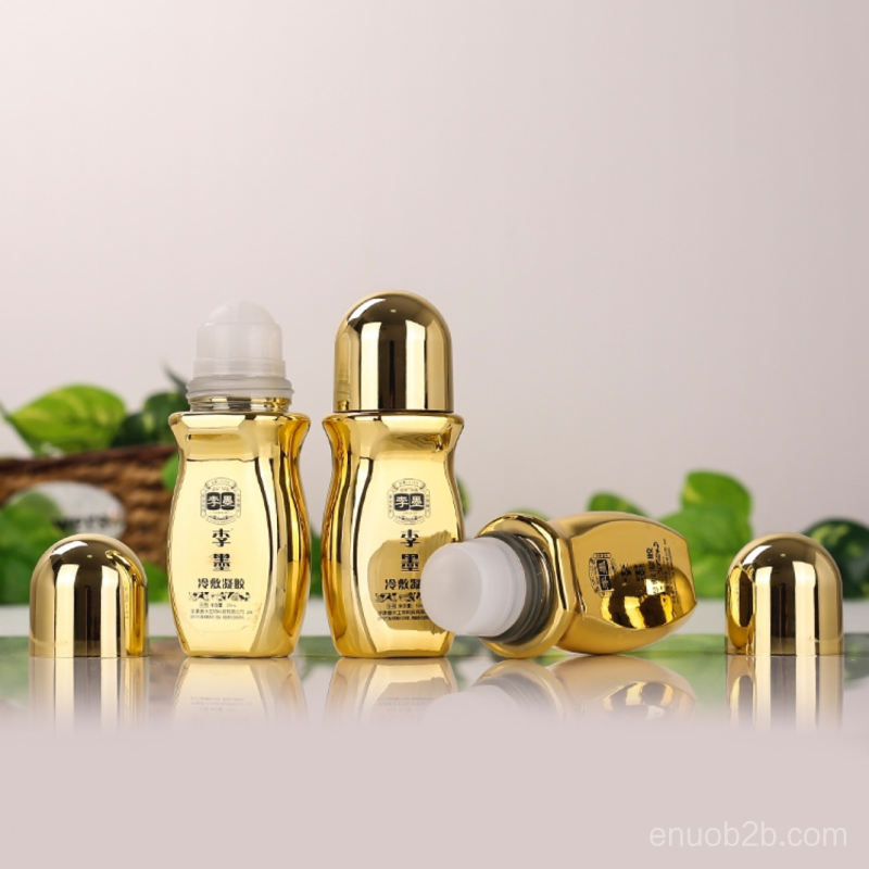 痛滚滚款30ml50ml电镀药油滚珠瓶 香水走珠瓶 加厚按摩精油玻璃瓶1