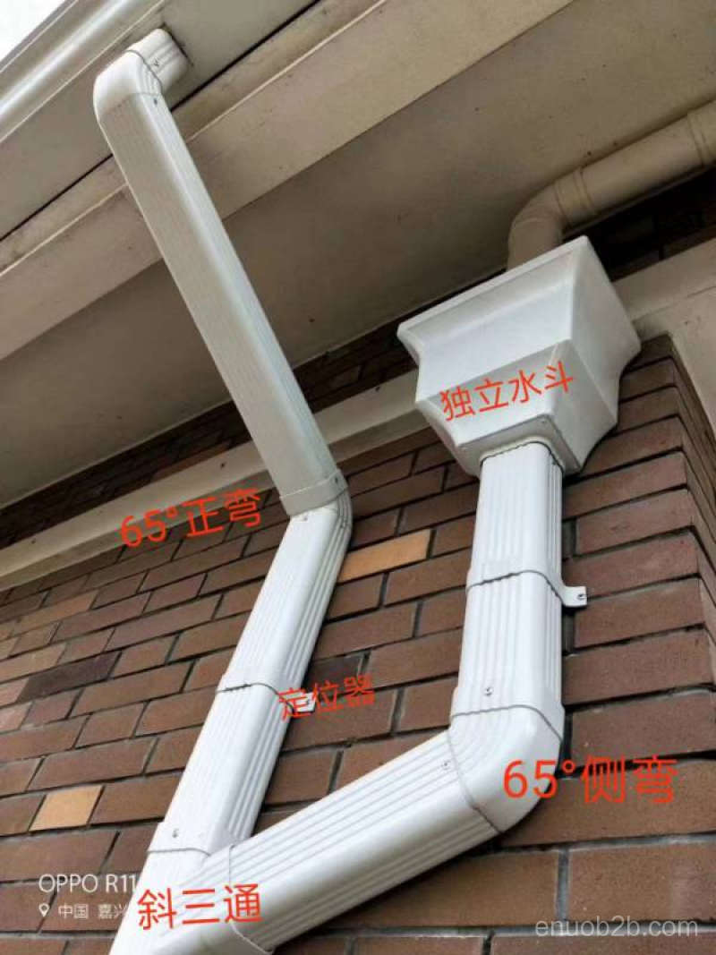 辽宁抚顺市别墅彩铝檐槽批发代理