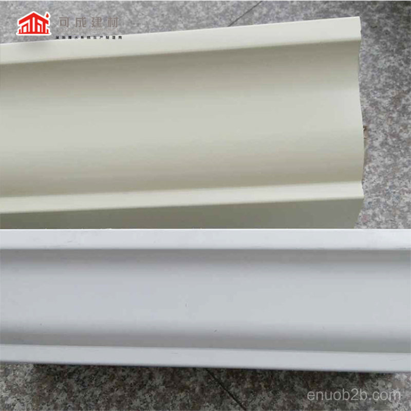 启东市铝合金檐槽 彩铝落水管价格低