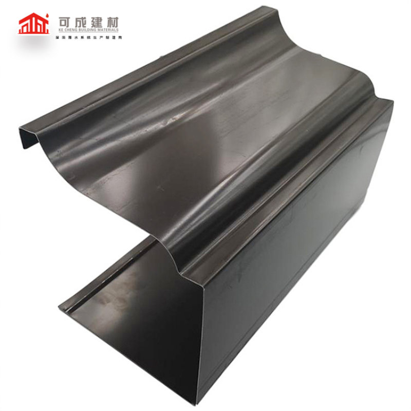 溧阳市铝合金檐槽 彩铝落水管批发厂家