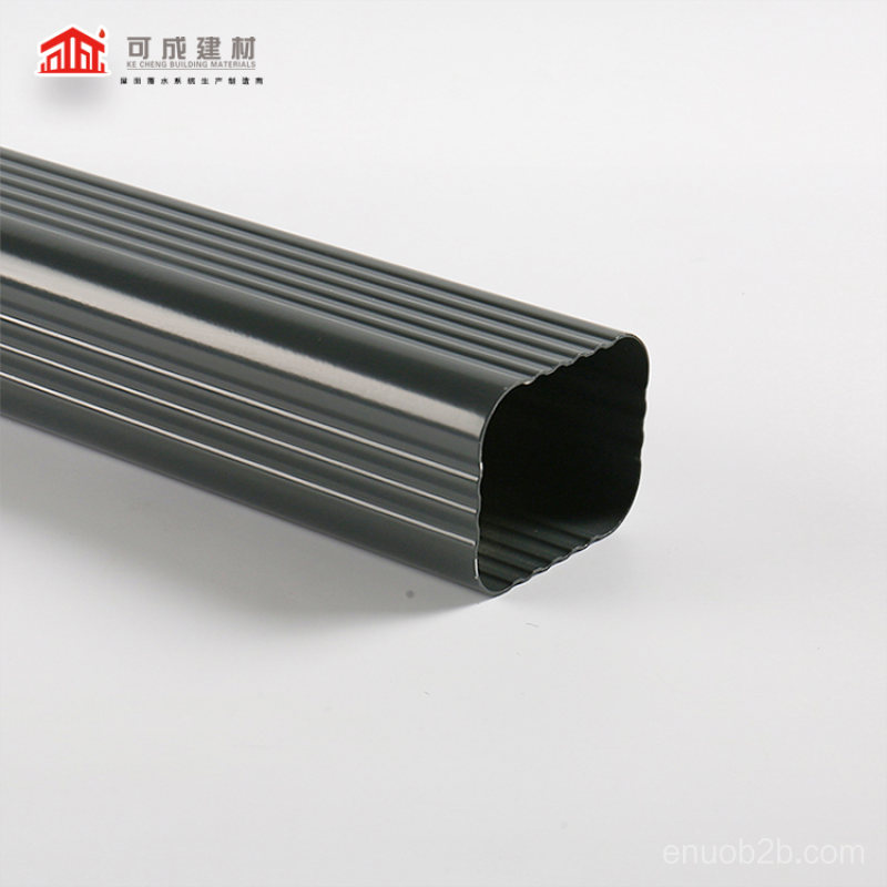 宜宾市铝合金檐槽 彩铝落水管造型优美