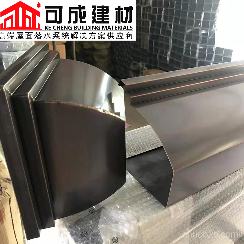 济南别墅天沟水管安装方法