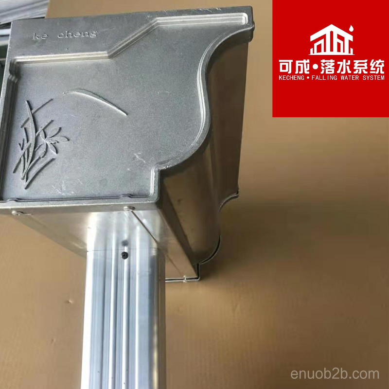 潍坊彩铝K型成品天沟水槽材料计算方法