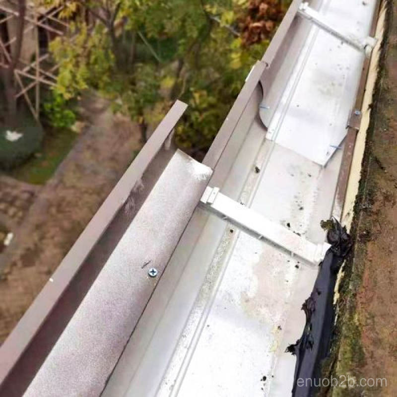 绵竹铝合金成品别墅天沟檐槽金属雨水管排水管来电选购
