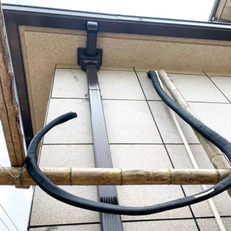 温州别墅铝合金成品K型天沟金属雨水管下水管保质保量