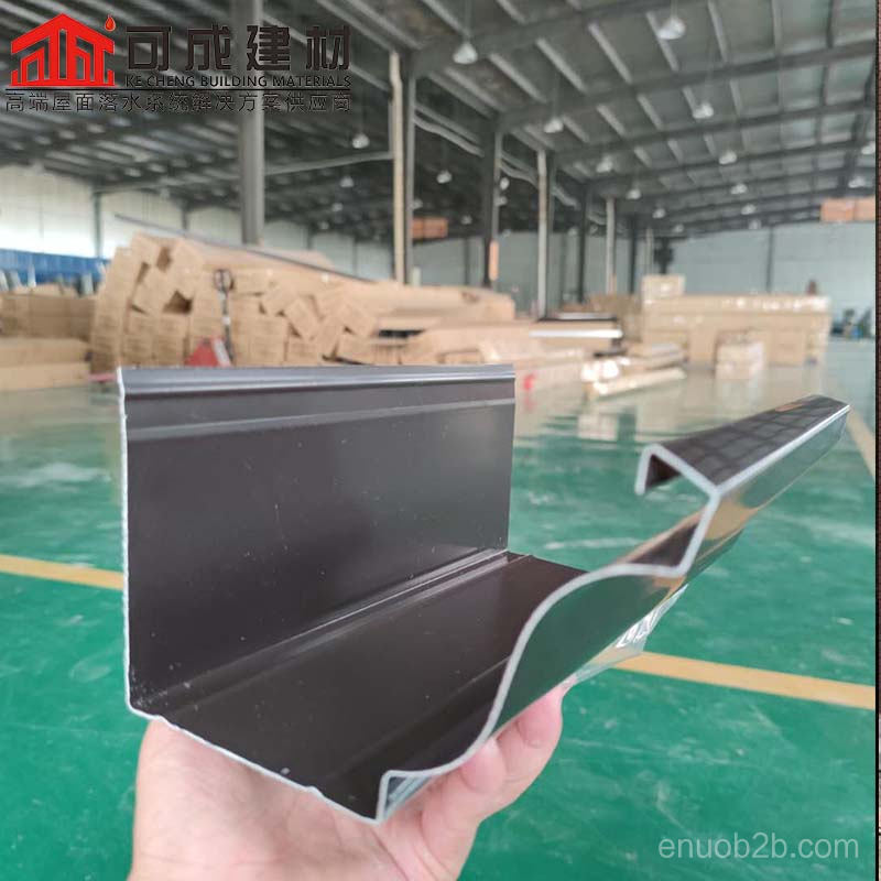 可成建材房屋用彩铝金属成品雨水管多种尺寸