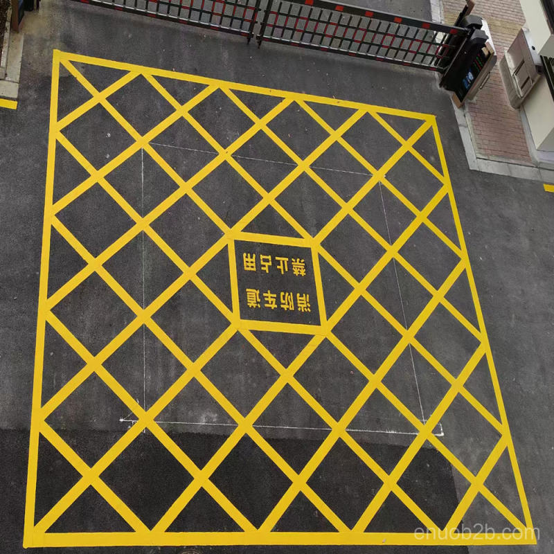 苏州通安科技城消防网格线施工