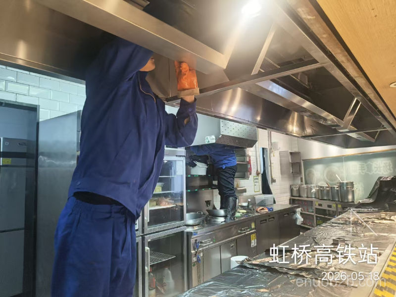 上海清洗厨房排油烟管道清洗
